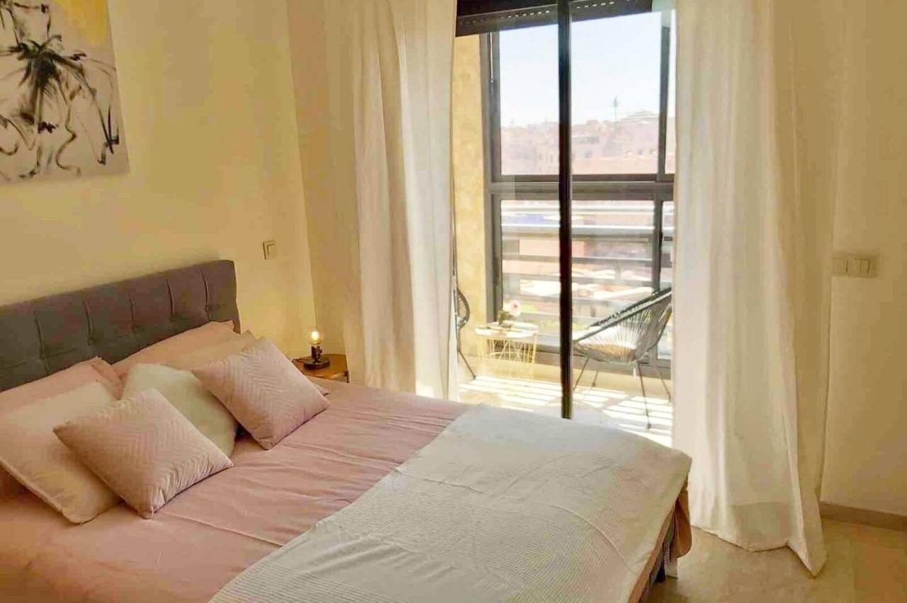 Luxueux Appartement Entre Gueliz Et L'Hivernage Avec Wifi Marrakesh Ngoại thất bức ảnh