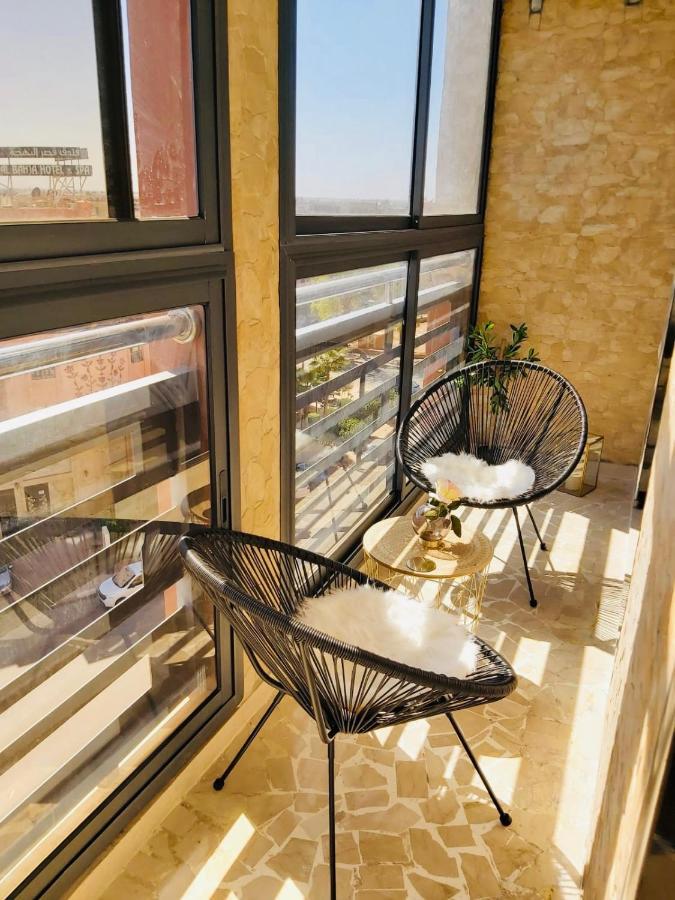 Luxueux Appartement Entre Gueliz Et L'Hivernage Avec Wifi Marrakesh Ngoại thất bức ảnh
